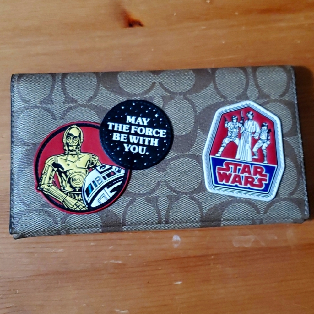 Never been used Star Wars Coach Wallet Bifold style